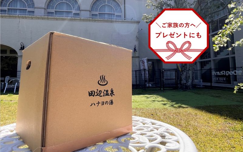 田辺温泉ハナヨの湯　温泉水 10L  ※飲用ではございません。【hny001】