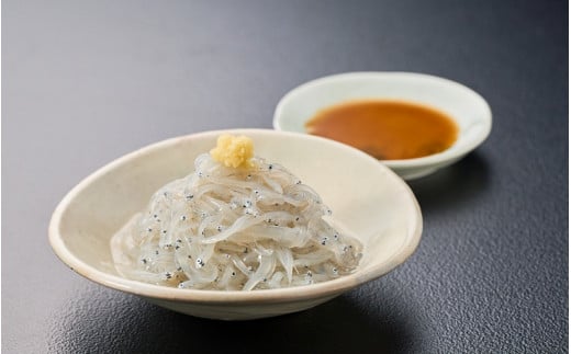 冷凍　生しらす100g×2 / 生しらす丼 丼 お刺身 ポン酢 醤油 小分け シラス 冷凍 生 ギフト お取り寄せ 和歌山県 田辺市 【mst009】