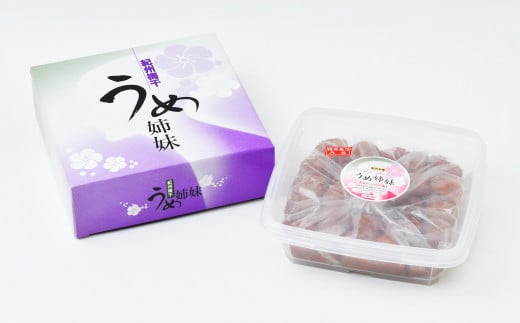 紀州南高うめ姉妹  はちみつ漬（塩分約５%）600g×３個 計1800g  / 田辺市 紀州南高梅 南高梅 梅干し 梅干 梅 うめ 肉厚 お米 おにぎり 焼酎 梅酒 健康 はちみつ梅 塩分5％ 塩分控えめ【uth003】