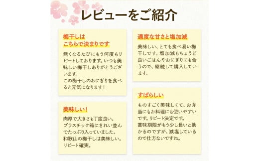 紀州南高梅　村っ子梅（塩分約8％）1.1kg ×2 はちみつ梅干し / 和歌山 梅干し 田辺市 紀州南高梅 南高梅 梅干 梅 うめ 肉厚 お米 おにぎり 焼酎 梅酒 健康 はちみつ入り 減塩 塩分控えめ ご飯のお供【fuz012-1】