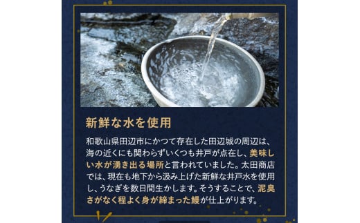 【6カ月定期便】【交互にお届け】国産うなぎ蒲焼 (2本) タレ付×3回　国産うなぎ白焼 (2本) 醤油・わさび付き×3回 /  定期便 毎月お届け 和歌山 田辺市 国産 国産うなぎ 国産鰻 うなぎ 鰻 鰻丼 うな丼 土用の丑の日【ots031-tk】