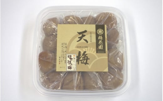 紀州南高梅 天梅(そらうめ)はちみつ 500g 塩分約7％ A級品 大粒5Lサイズ /  梅干し 梅干 うめぼし 南高梅 はちみつ梅 はちみつ梅干し 国産 梅 うめ ウメ 健康 ご飯のお供 和歌山県 田辺市【bik002】