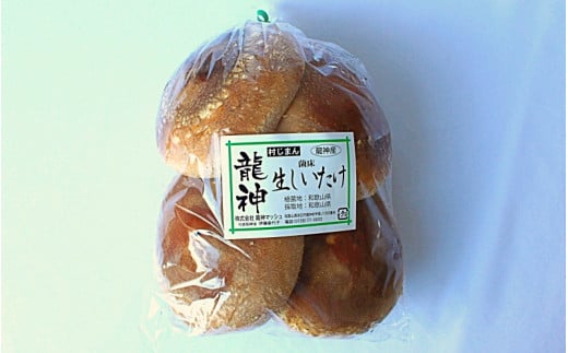 龍神マッシュの生しいたけ５袋セット / 肉厚 無農薬 菌床栽培 きのこ シイタケ 椎茸  和歌山県 田辺市【mas002】