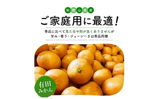 【11月発送】有田育ちの完熟有田みかん 家庭用 サイズ混合(2S～2L)　約2.2kg(2kg+200g)【ard201D-11】