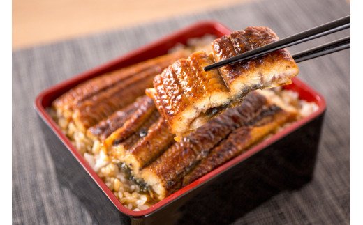 【国産　大型サイズ】ふっくら柔らか国産うなぎ蒲焼き　約２人前　化粧箱入【uot714A】