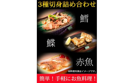 和歌山魚鶴仕込の魚切身詰め合わせセット(３種８枚)×２セット