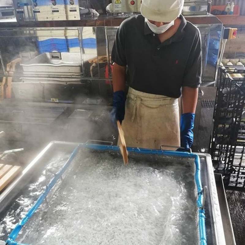 茹でたて釜揚げしらす　1kg箱入り【冷凍】無添加・無着色 しらす シラス 釜揚げ 冷凍