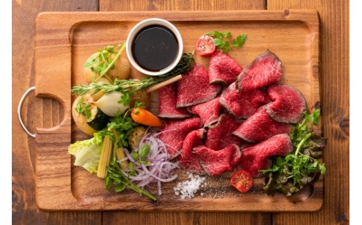 特選黒毛和牛 熊野牛 赤身ローストビーフ 約500g（250g×2パック） タレ付き ブロック 国産