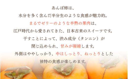 【県認定エコファーマー】甘さが違う！とっても甘くなる生渋柿（平たねなし柿）あんぽ柿用 T軸枝無 約2.5〜3kg 約9〜18個 １０月下旬〜順次発送-AP【art041】