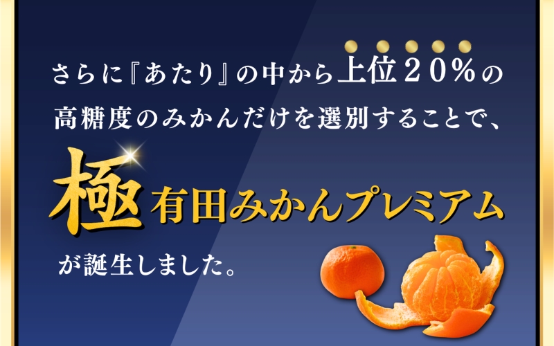 ＼光センサー選別／極 有田みかんプレミアム 5kg【光センサー 高糖度選別品】2S～Mの小玉サイズ 有機質肥料100% ※2024年11月下旬頃～12月下旬頃に順次発送予定 ※北海道・沖縄・離島への配送不可 【nuk155C】