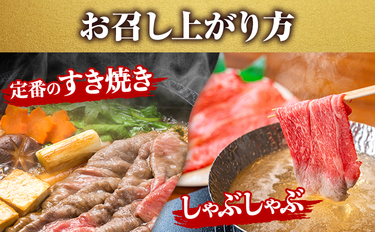 年間100頭程の希少な天空和牛! 熊野牛 紀の川天空和牛 ロース 赤身 ミックス すき焼き しゃぶしゃぶ 用 合計 約1kg 有限会社松牛 《30日以内に発送予定(土日祝除く)》 和歌山県 紀の川市 黒毛和牛 牛 牛肉（F)