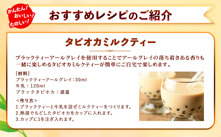 和歌山県紀の川市 希釈紅茶飲料 GSブラックティーアールグレイ 500ml×12本《90日以内に出荷予定(土日祝除く)》和歌山県 紀の川市 飲料 紅茶 5倍希釈 株式会社ジーエスフード ミルクティー アイスティー タピオカ