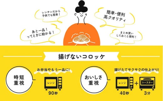 揚げずにチンするコロッケ 4種×5個セット 有限会社 松牛《90日以内に出荷予定(土日祝除く)》 和歌山県 岩出市 コロッケ 惣菜 揚げ物 冷凍 レンジ 冷凍便 送料無料