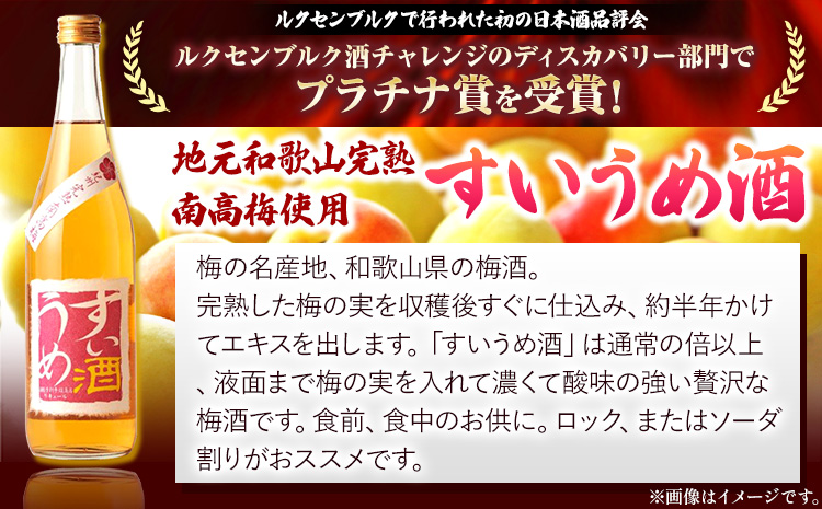 梅酒3回定期便セット 紀州完熟南高梅 すいうめ酒 くろうめ酒 720ml×各1本 3回 定期便 計3本 酒のねごろっく《30日以内に出荷予定(土日祝除く)》和歌山県 岩出市 酒 梅酒 紀州 梅すいうめ酒 完熟梅酒 南高梅 梅黒糖 720ml 2160ml 送料無料