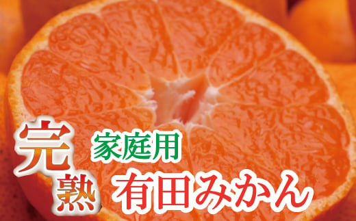 ＜11月より発送＞家庭用 完熟有田みかん10kg+300g（傷み補償分）【わけあり・訳あり】【光センサー選果】【ikd175】