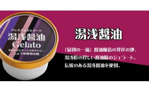  プレミアムジェラート 湯浅醤油12個セット アイスクリームセット 100mlカップ ゆあさジェラートラボラトリー / アイス アイスクリーム ジェラート スイーツ 【kmtb700-05】