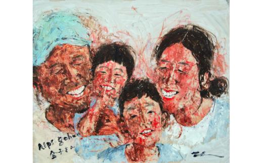 似顔絵 3名様  Sサイズ(242×333mm) 【stt003】