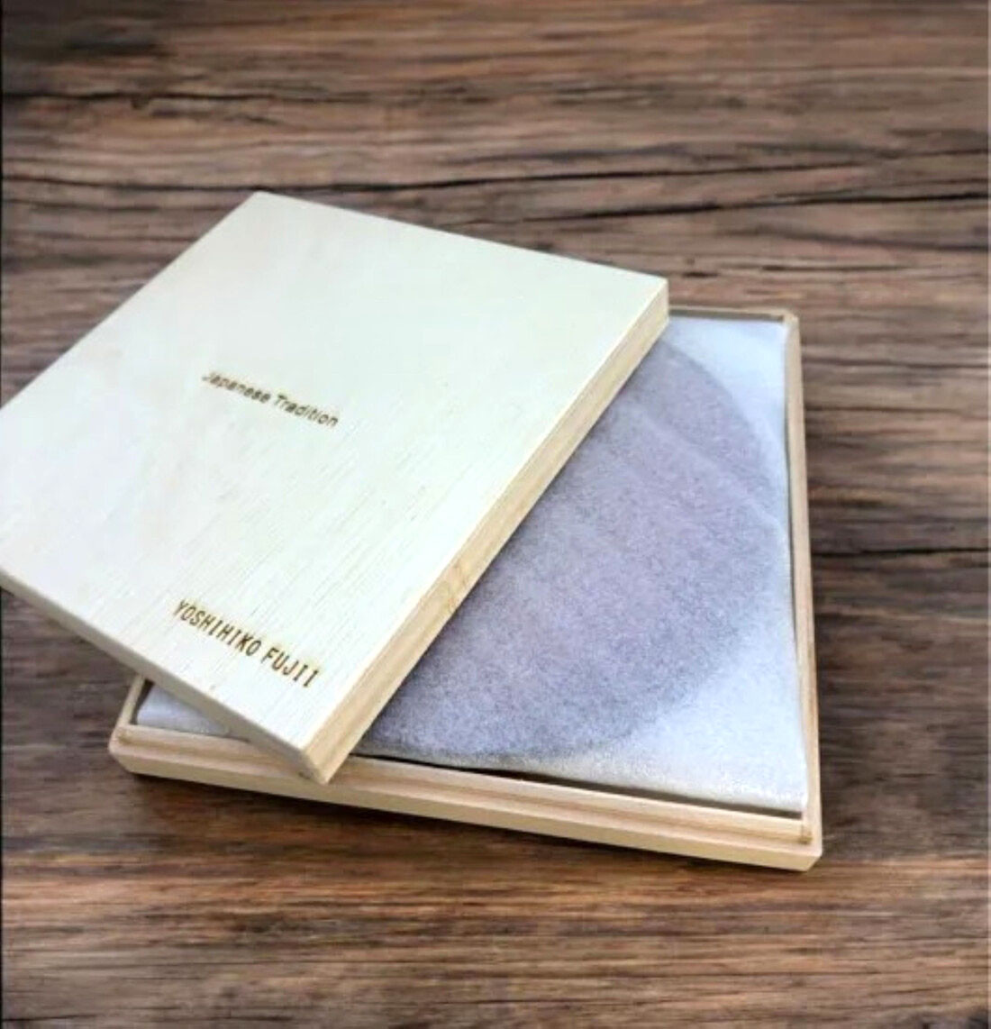 丸小皿  桜 グラデーションピンク（墨桜） ［NF273］