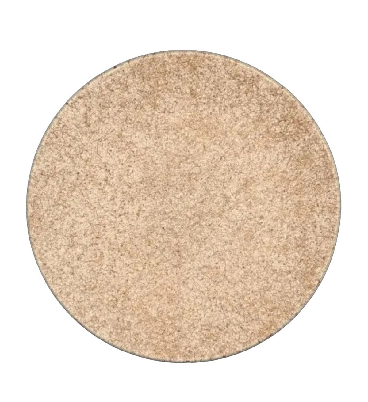 丸小皿 乱糸（マット仕上げ）漆白［NF183］