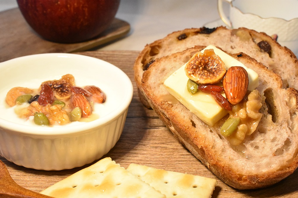 ナッツ・ドライフルーツの蜂蜜漬 峠プレミアム2種セット【萌(MOE)】【玄(KURO)】 【SW58】