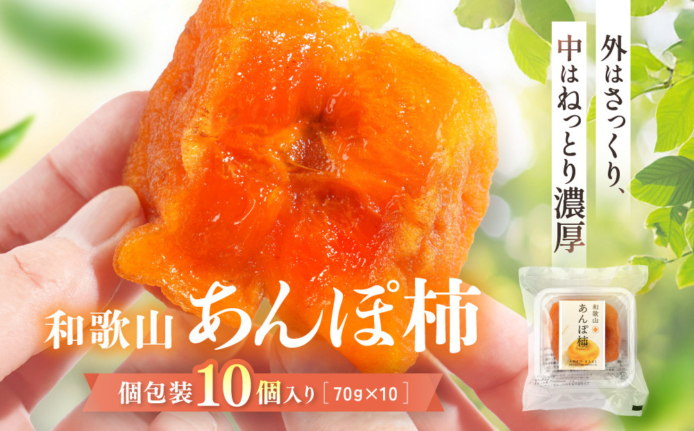 あんぽ柿 70g×10個