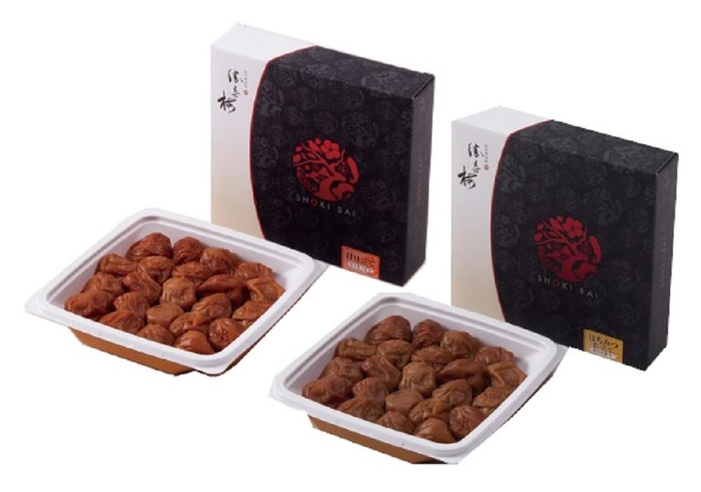 勝喜梅 紀州南高梅詰合せ（「喜」「歌」セット） ［SB8］