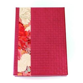 柿渋塗 四つ目箱 A4サイズ 赤布付【TN101】