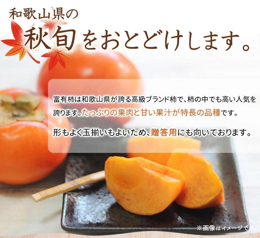 和歌山秋の味覚　富有柿　約７．５ｋｇ「2026年11月上旬以降発送予定」［UT48］