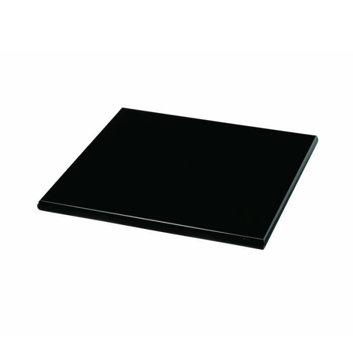 4.5寸 角 黒 敷板 ［YG496］