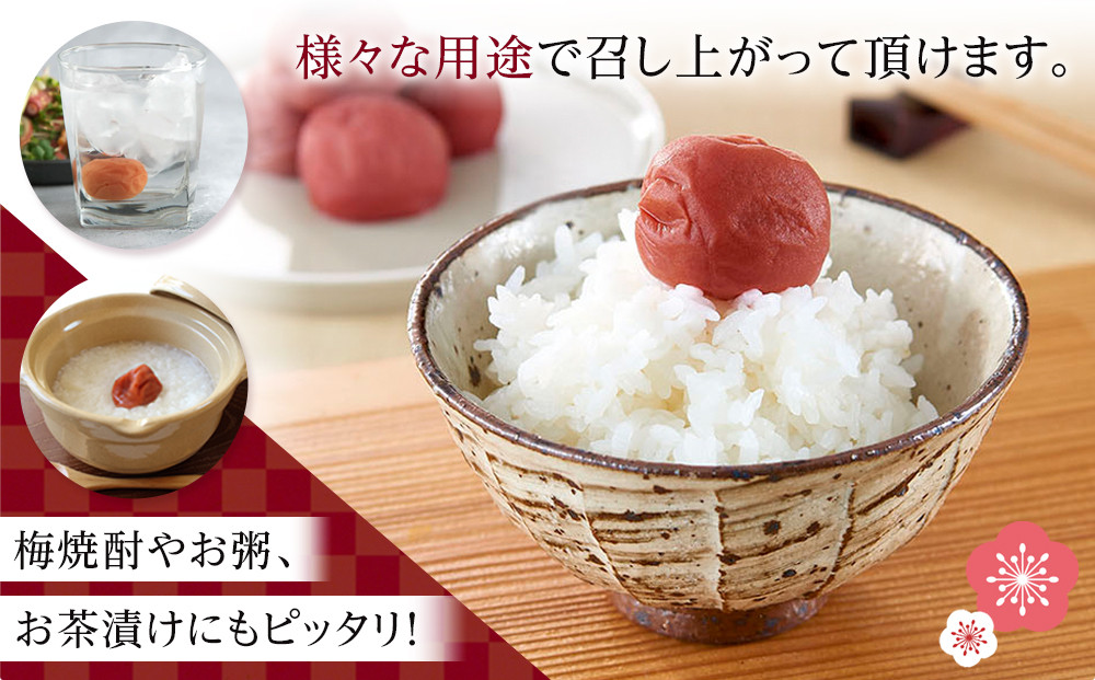 梅心（うめごころ）ながおかや 紀州花のうめ（しそ梅）650g