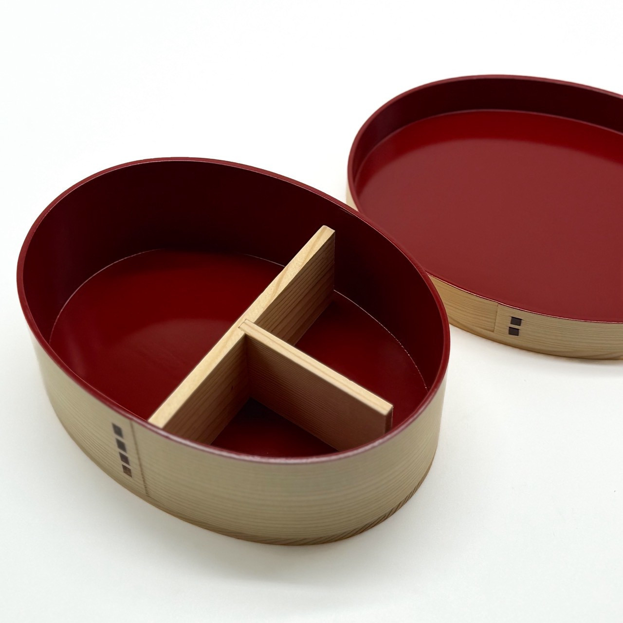 日々 hibi 曲げわっぱ 弁当箱 内朱［YS160］