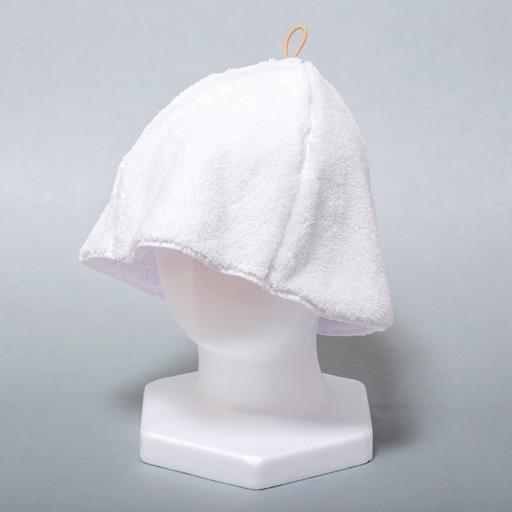 思わず頬ずりしたくなるサウナハット ホワイト