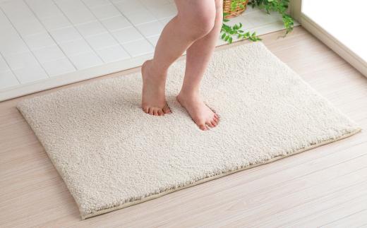 思わず頬ずりしたくなるバスマット プレミアム60×90cm ベージュ