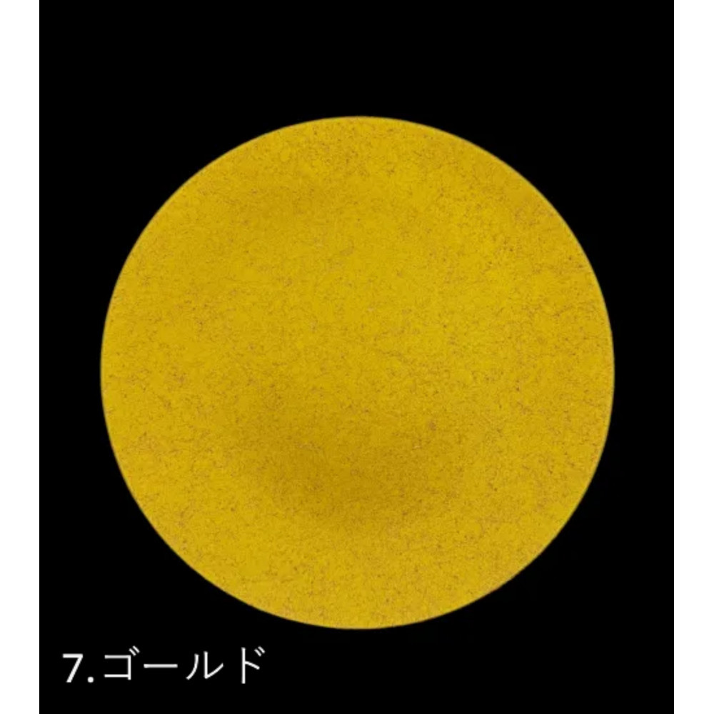 フラットプレート（D）乱糸（マット仕上げ）ゴールド［NF113］