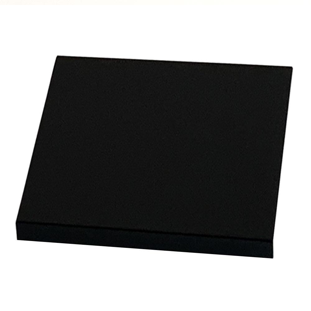 木製 敷板 花台 正角板 黒/朱 10号(30cm)【YG350】