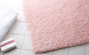 エンジェルステップ バスマットA 45×60cm サーモンピンク ［hd1］