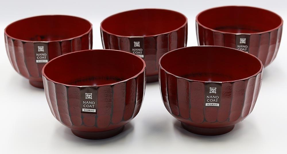 ◇かまくらお好み椀 根来 5個入り【TN58】