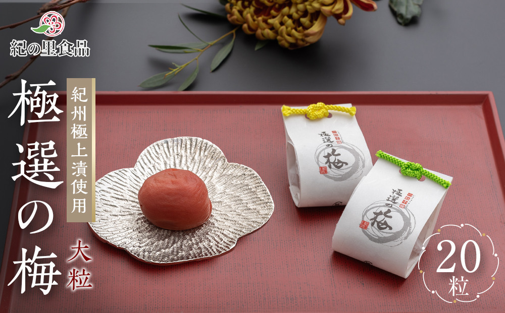 極選の梅 木箱 1箱20粒入り ［Kn12］