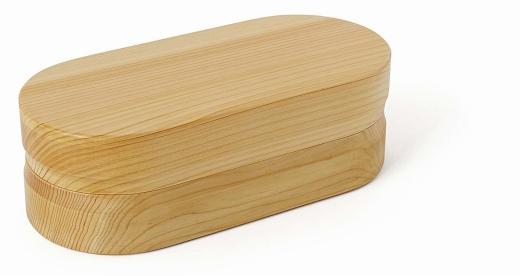 ◇紀州桧弁当箱 タイプ2 NA ナノコート 弁当包みセット【モクヘン】【TN113】