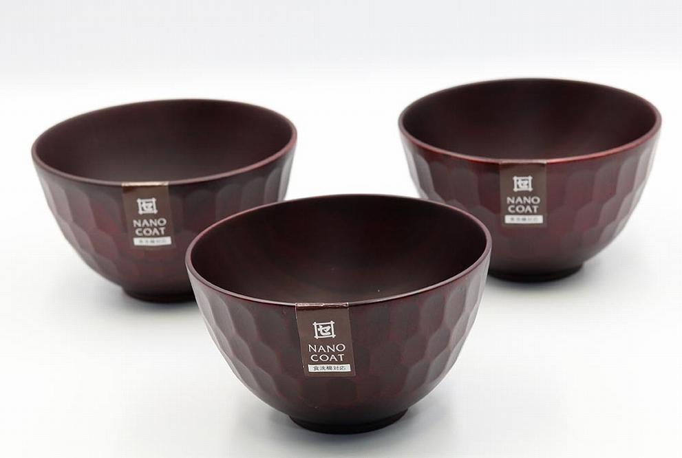 ◇ボコボコ椀 WR（S） 3個入り【TN44】