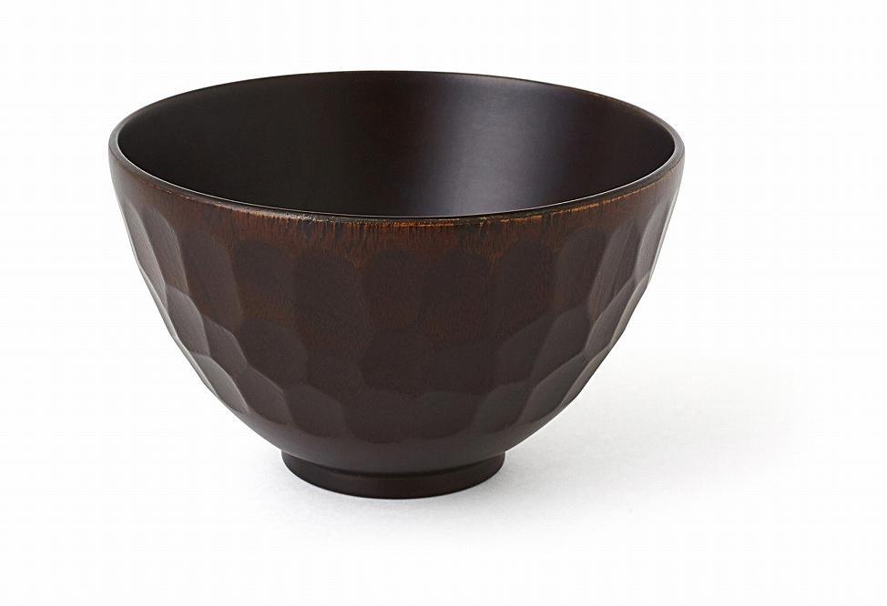 ◇ボコボコ椀　DBR（S）　3個入り［TN216］