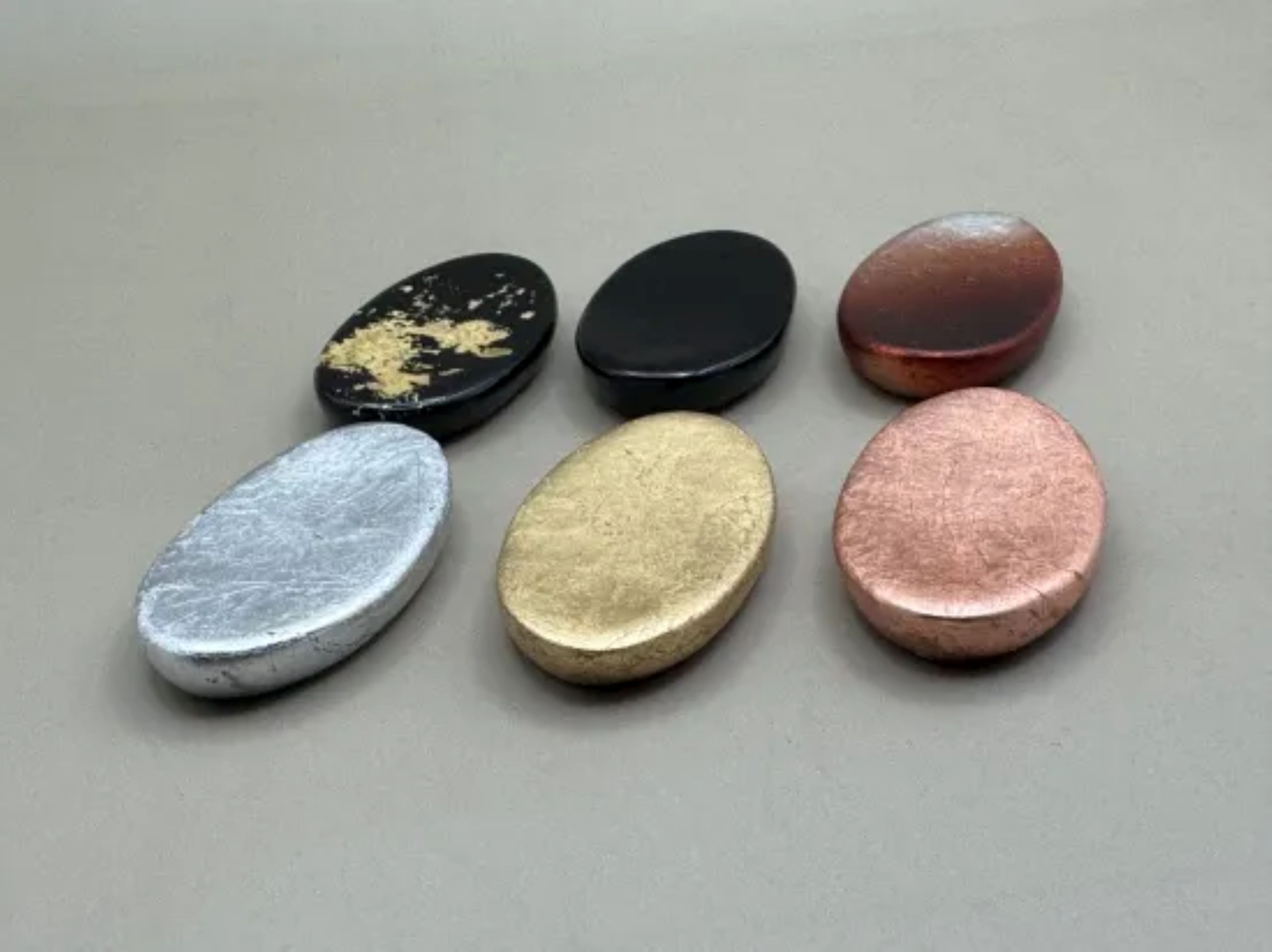 箸置き 小判 箔貼り銅［NF232］