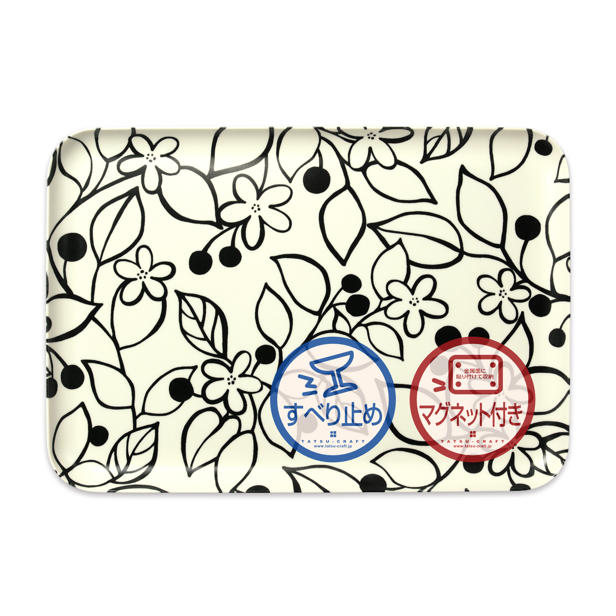 TATSU-CRAFT マグネットトレー L 39cm グローヴ すべり止め付き ［Tk1106］