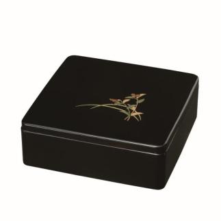 6.0寸 一段重箱 総黒 つゆ草【YG157】