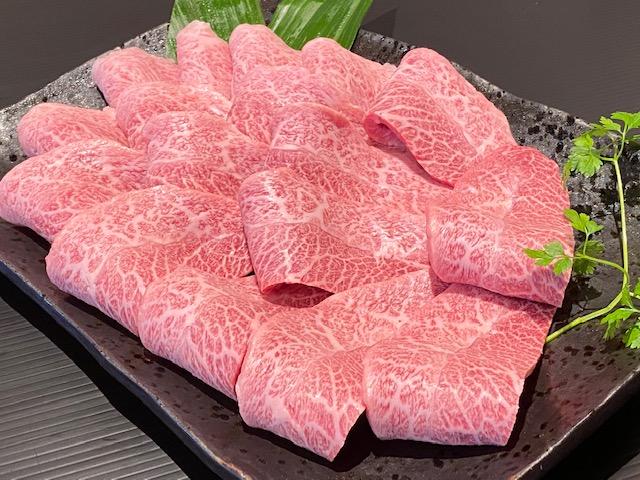 和歌山県産 黒毛和牛「熊野牛」 特選ミスジ(希少部位)焼肉用 400g 4等級以上【MG43】