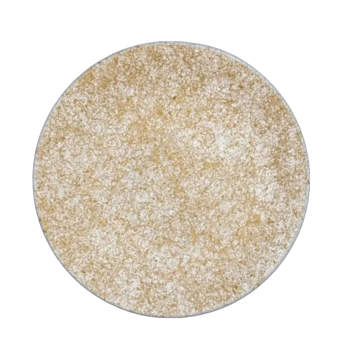 丸小皿 乱糸（マット仕上げ）純白［NF182］