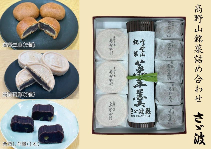 【ギフト用】◇高野山銘菓詰め合わせ