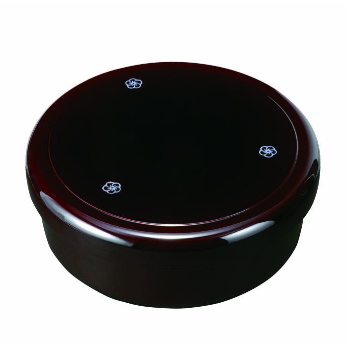 10.5寸 茶櫃 溜 貝張 やまと梅【YG51】