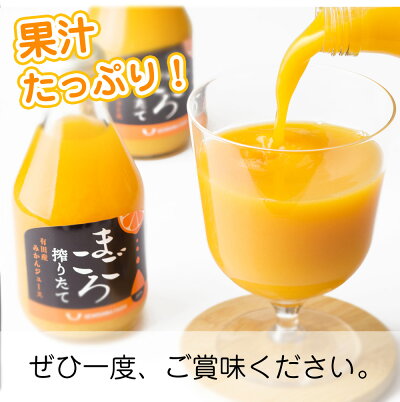 ZE6179n_「まごころ」有田みかん 100％ ジュース 1000ml 6本 セット