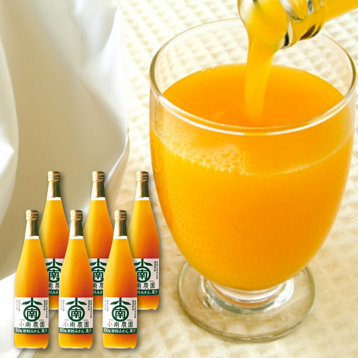 AY6006_田村みかんジュース 720ml × 6本セット